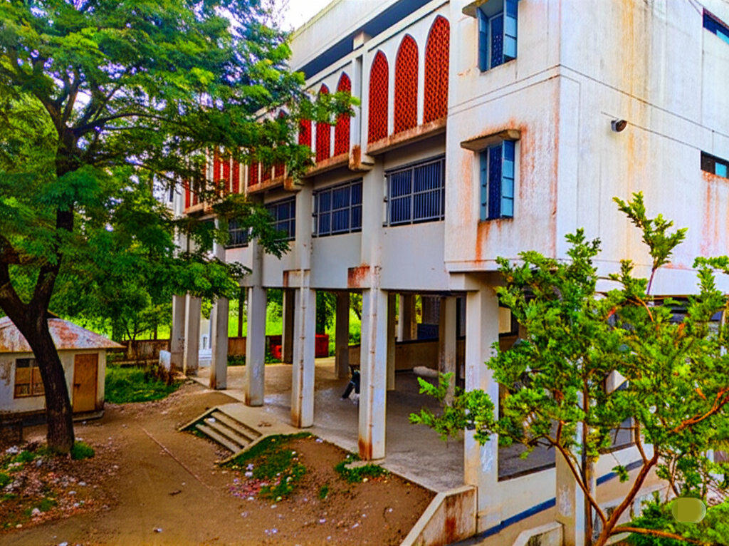 প্রধান ভবনের একাংশ